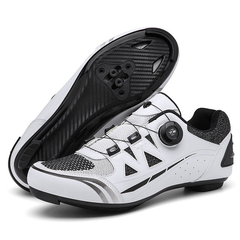 Summer new cycling shoes for men and women, road v-lock shoes, lock-free bicycle shoes, breathable mountain bikes, dynamic bicycles
