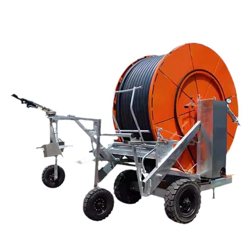 全自动卷盘式喷灌机自走式农用田桁架灌溉机浇地设备绞盘式喷灌机 - 图3