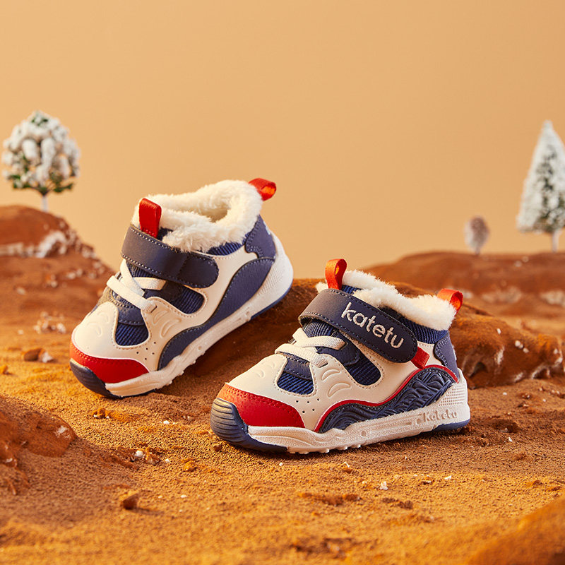 卡特兔婴幼儿学步鞋男女宝宝鞋子秋冬新款机能鞋加绒加厚儿童棉鞋,淘宝优惠券,粉丝福利购,淘宝优惠卷