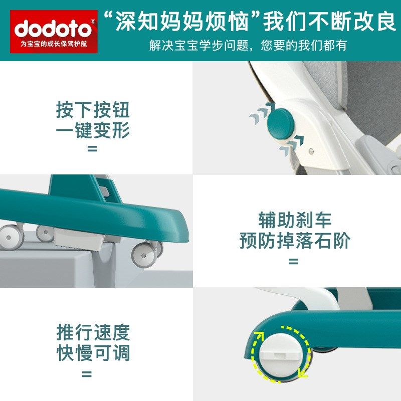 婴儿学步车防侧翻男女宝宝可坐儿童助步学行手推805手推学步玩具,淘宝优惠券,粉丝福利购,淘宝优惠卷