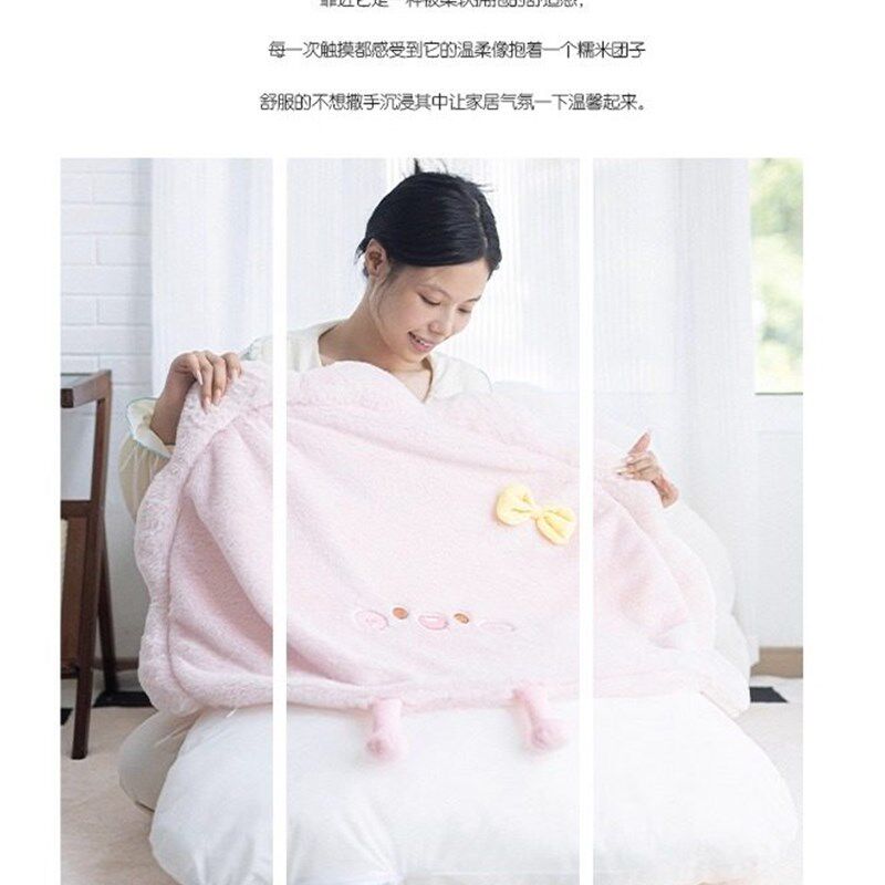 Cute dumpling pillow girl k heart bedside cushion sofa bay window cushion dormitory bed waist support waist cushion removable