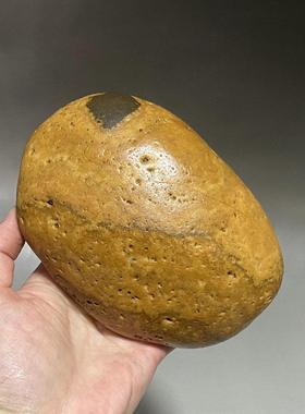 .日上新F款超连结大湾石小品石奇石原石手把件小品石