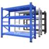 Shelves with backboards and perforated boards warehouse storage custom stainless steel shelves sub-storage rack cabinets