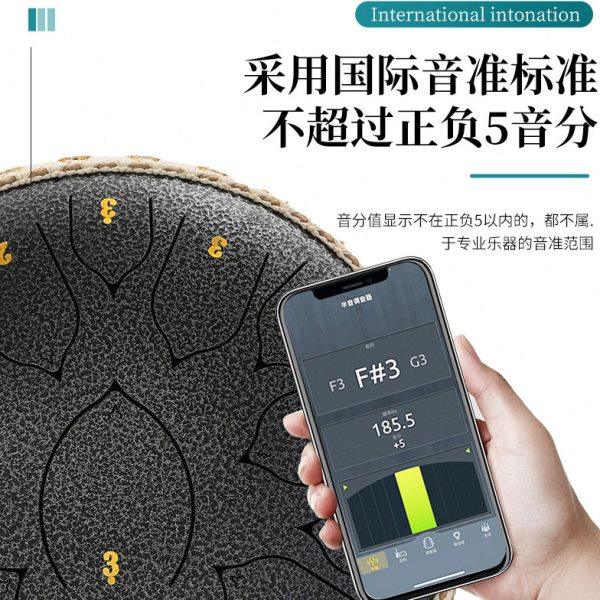 空灵鼓6寸8音莲花舌鼓初学者忘忧鼓钢舌鼓色空无忧鼓打击乐器手碟,淘宝优惠券,粉丝福利购,淘宝优惠卷