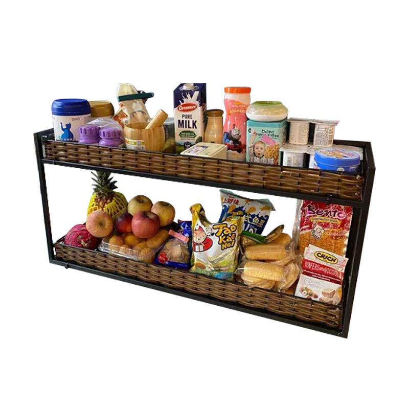 9QXC房厨餐桌层收多纳置F76MS9M7物架办桌公室靠墙面铁艺整理架家 - 图3