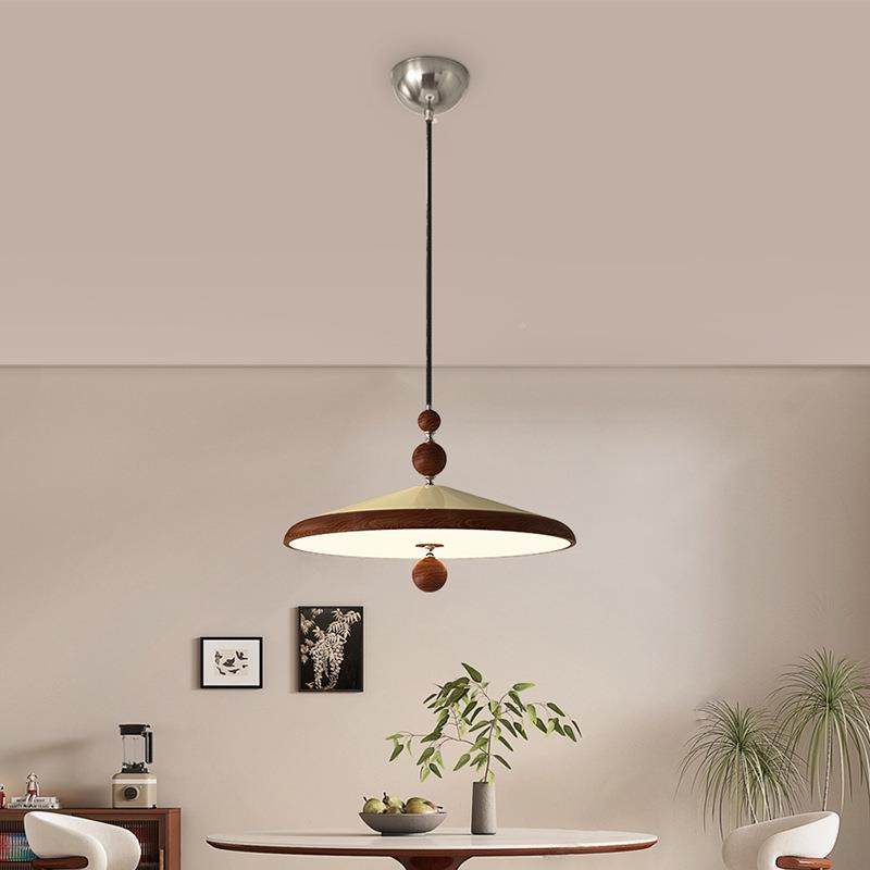 碟中古桌风餐厅吊灯复简约美式古胡桃木纹色创意飞吧717台餐摇臂,淘宝优惠券,粉丝福利购,淘宝优惠卷