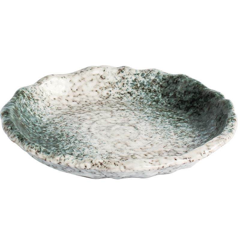 10/12寸花边形浮平雕汤凹FAG盘披萨面包陶瓷圆盘蔬菜沙拉水果大盘,淘宝优惠券,粉丝福利购,淘宝优惠卷