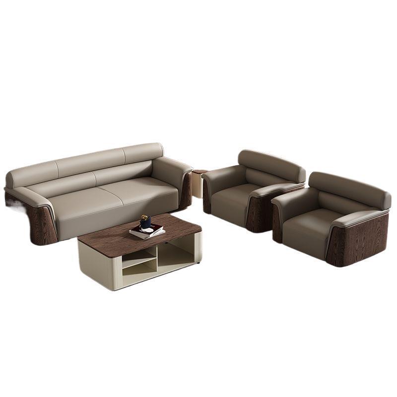 商务办公沙发老板办公室沙发茶几会议室接待贵宾沙发 - 图3