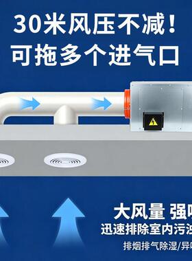 静音风机商用酒吧棋牌室