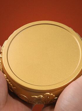 意黄铜龙凤烟灰缸家公居茶创d-1000茶几防飞灰新中式办室高台端车