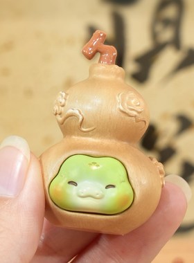 十二生肖葫芦桌面祈福小摆件办公室工位装M饰情绪稳定神器招财礼