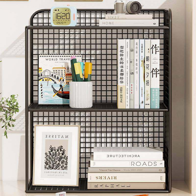 桌面书架家庭书房简易书柜桌上置物架桌面收纳架宿舍好物杂物整理,淘宝优惠券,粉丝福利购,淘宝优惠卷