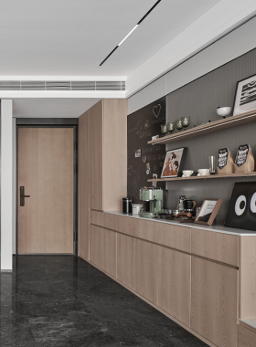 【八度空间】咖啡主题厨房样板间装饰摆饰定制装饰画不锈钢餐具