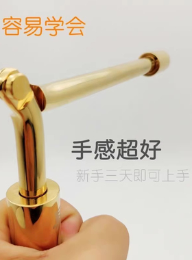 杨公纯铜折叠寻龙尺罗盘探测仪