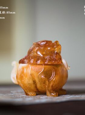 心缘堂 狻猊香炉 家居摆件饰品香器熏香炉