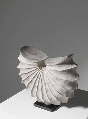 简奢约创意软饰脂品轻几装何树摆件样板房间售VDV楼处电视柜艺术