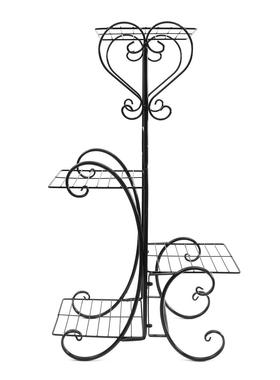 4外纳层金属植架展示HJ-52架家用室内室办公装饰花园台花盆收架阳
