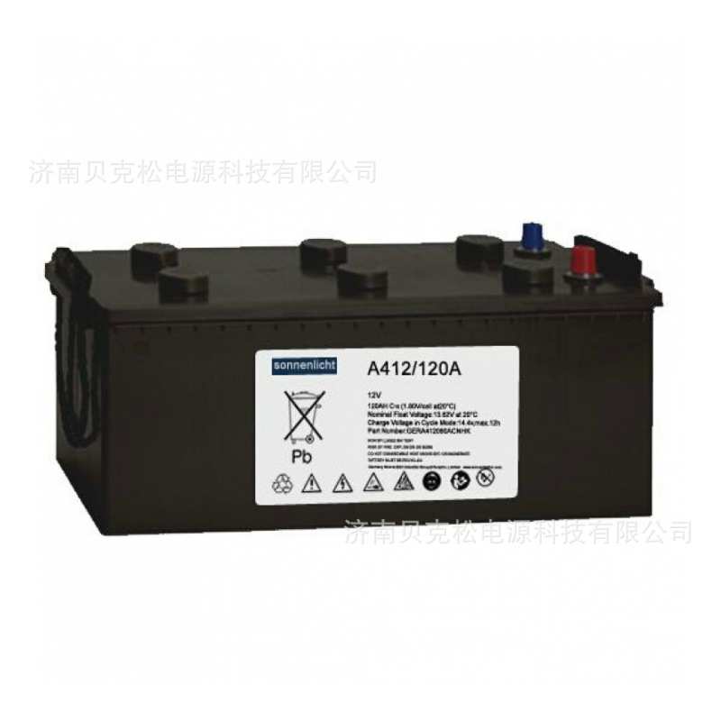 德国阳光A412/150 F10 12V17a32a40a65a100a120a200a免维护蓄电池 - 图1