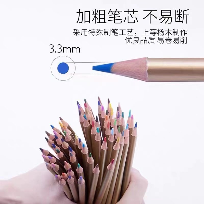 现货梦想派水溶性彩铅p画画专用彩笔幼儿园儿童彩绘笔彩色铅笔72,淘宝优惠券,粉丝福利购,淘宝优惠卷