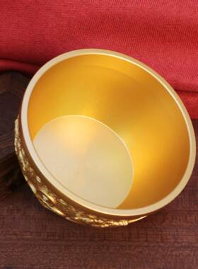 招黄铜貔貅见描述钵聚宝盆摆件黄铜聚财财钱进宝麒麟碗存罐铜碗家