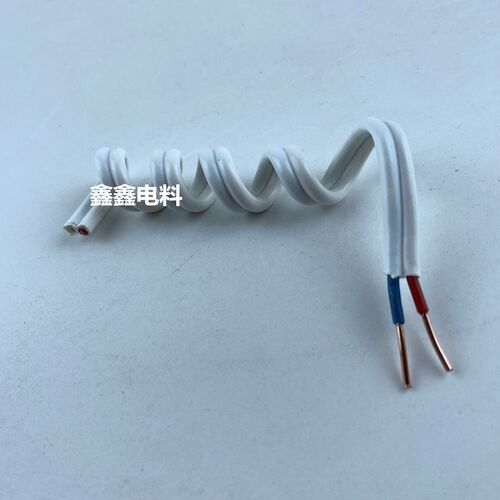 包邮500米室h外电话线2芯老式硬铁芯电话线扎线绑线绑光缆光纤 - 图1