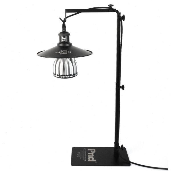 pnd块根可调节金属灯架植物全光谱补光灯黑色灯罩灯口e27户外露营,淘宝优惠券,粉丝福利购,淘宝优惠卷