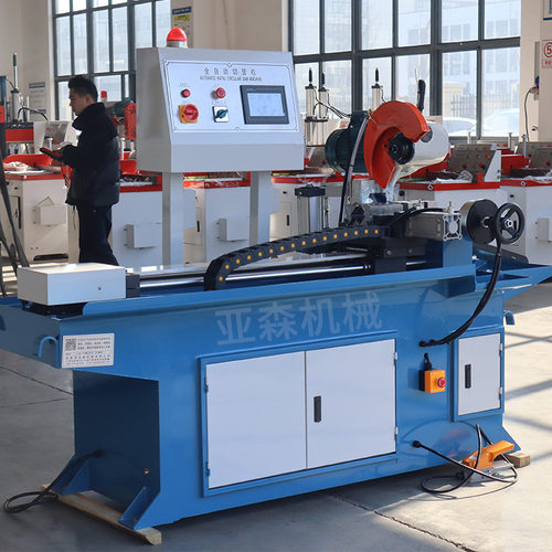 315cnc切管机数控伺服送料不锈钢铁管金属圆锯机水锯切割机型材 - 图2