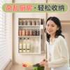 No-punch kitchen rack, hole plate, seasoning jar rack, chopstick cage, E drain rack, multi-functional wall rack storage unit
