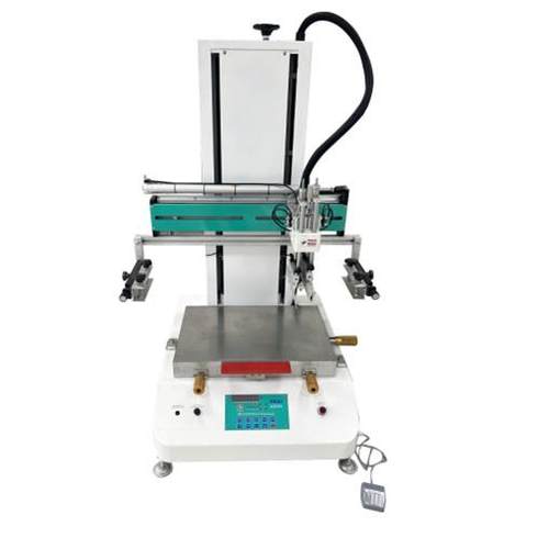 4060刷锡膏平面丝网印刷机全身镜钢化玻璃鼠标键盘机箱外壳手机 - 图2