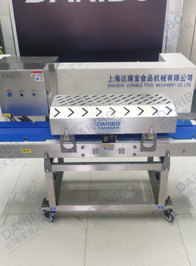W输送带式新鲜猪肉水平开片机160型五花肉切割切片设备供应饭店