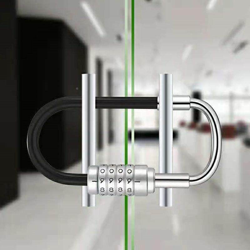 玻璃门密形锁码U1型码锁插锁商铺锁密u密码锁,淘宝优惠券,粉丝福利购,淘宝优惠卷