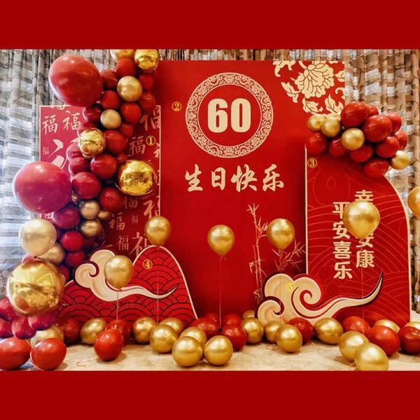 寿宴布置气球装饰70岁60气球背景墙80大寿场景装饰KT板寿星祝寿90,淘宝优惠券,粉丝福利购,淘宝优惠卷