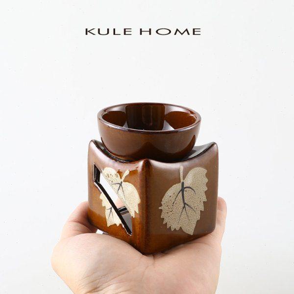 KULE HOME 香薰炉室内蜡烛香薰灯陶瓷家用香粉香熏炉卧室精油灯炉,淘宝优惠券,粉丝福利购,淘宝优惠卷
