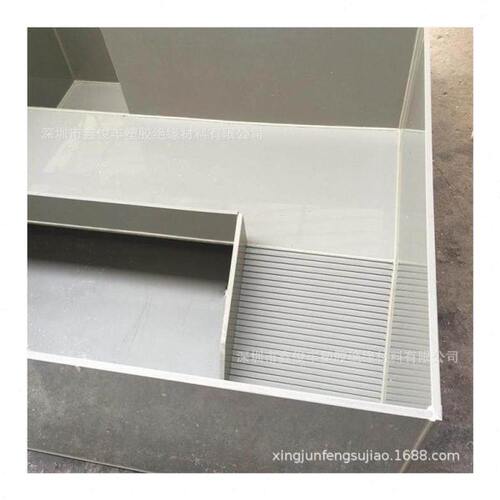 阻燃PP塑料板焊接工业水箱制作乌龟缸露天鱼箱带排水户外养龟池 - 图3