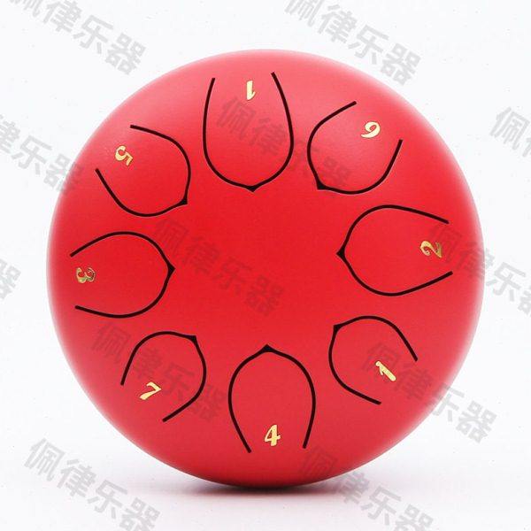 初学打击乐器无忧鼓 礼品手碟儿童乐器全音阶佩律6寸8音空灵鼓,淘宝优惠券,粉丝福利购,淘宝优惠卷