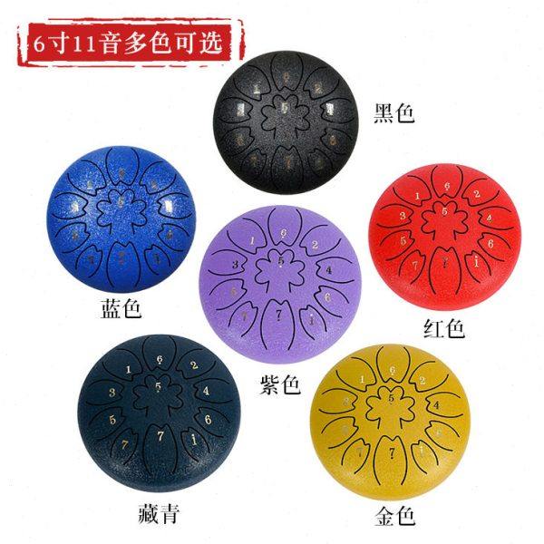 空灵鼓6寸8寸11音初学者入门忘忧鼓手碟鼓色空鼓儿童初学乐器,淘宝优惠券,粉丝福利购,淘宝优惠卷