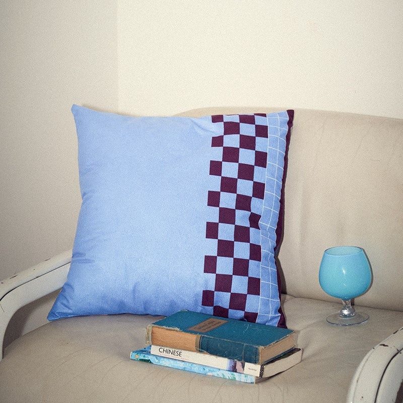 摊牌 格子加厚客厅抱枕套沙发抱枕靠垫腰枕套床头靠背垫汽车靠背,淘宝优惠券,粉丝福利购,淘宝优惠卷