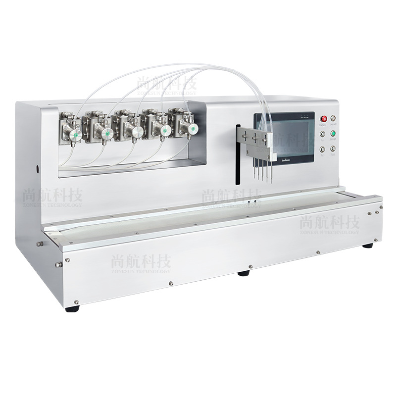 ZONESUN 微量液体灌装机0.01-0.17ml陶瓷泵5头实验室化学试剂灌装 - 图3