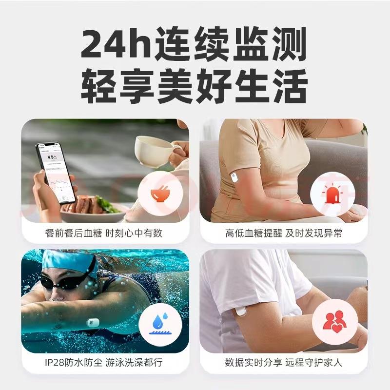 基基轻享硅版动态血享糖仪硅轻发射器传460感器 - 图0