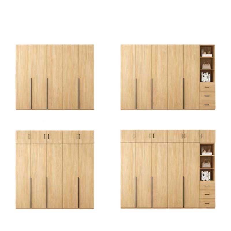 衣柜实衣柜容大简易家用小卧室经济型对62656开门木板量支衣厨持 - 图3