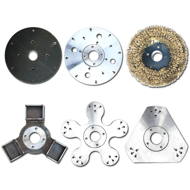 地坪研磨机打磨机水磨石机抛光底盘棕H刷盘抛光砂盘木粘盘铁粘盘 - 图3