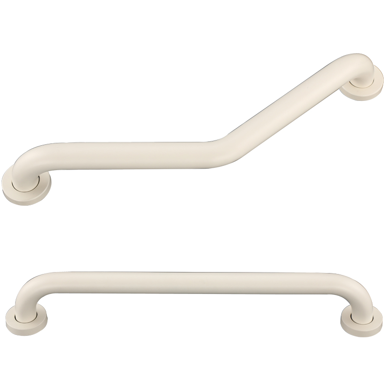 New cream white 304 stainless steel safety anti-slip handrails bathroom powder room shower bar for elderly and pregnant women