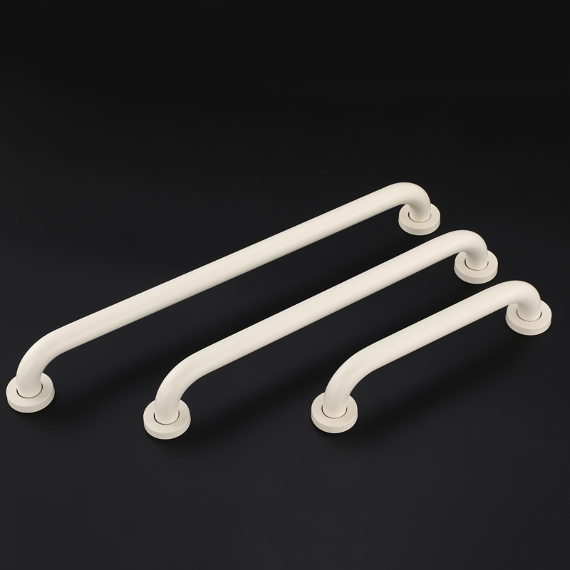 New cream white 304 stainless steel safety anti-slip handrails bathroom powder room shower bar for elderly and pregnant women