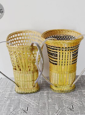 湘西竹编大背篓背j篼背筐娃娃婴儿童宝宝小孩凉背背1至4岁背椅包