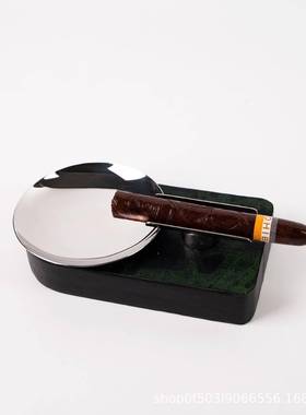 锈现代轻奢GT-F101样板间洽灰谈会客区书房人房不钢雪茄烟主缸马