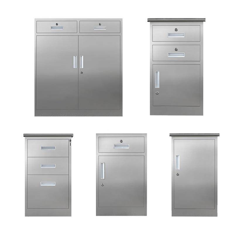 304不锈钢床头柜文件柜带抽屉活动Hfd-0141储矮物柜柜资料收纳一,淘宝优惠券,粉丝福利购,淘宝优惠卷