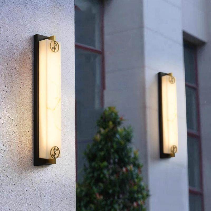 新式户外防TXJG005水壁灯不钢仿云石酒别墅门店前灯花园锈庭院灯,淘宝优惠券,粉丝福利购,淘宝优惠卷