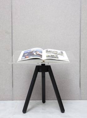 现代简三约创架意杂志画册1178展示架落地角书籍展示托架酒软店装