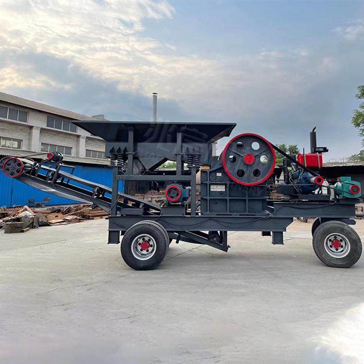 大小型移动颚式破碎机油电两用建筑垃圾粉碎机河卵石花岗岩制砂机,淘宝优惠券,粉丝福利购,淘宝优惠卷