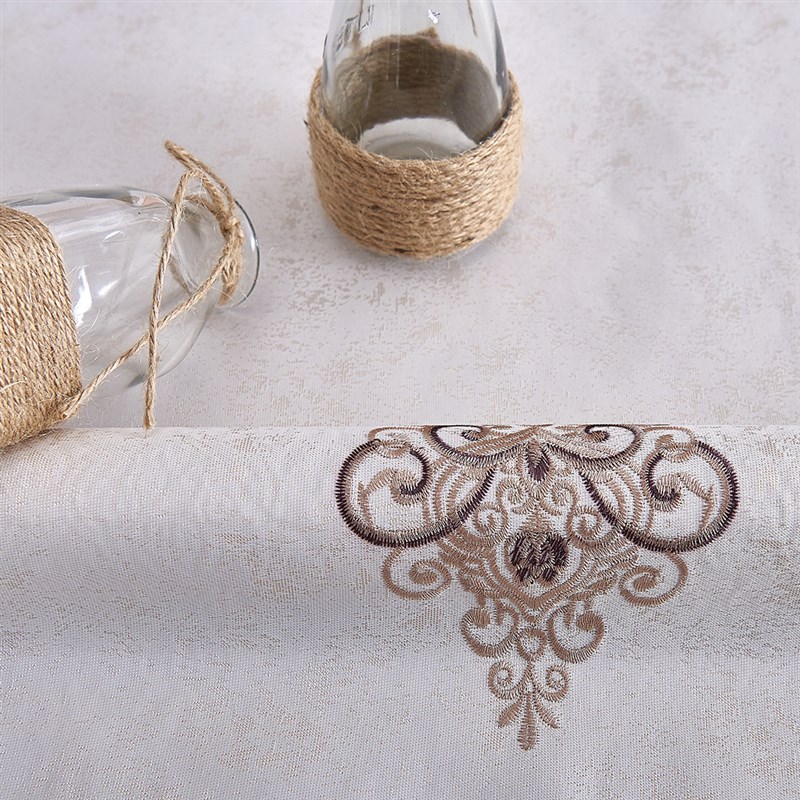 2020新款墙布客厅卧室背景墙欧式无缝壁布样本册刺绣无缝墙布 - 图2